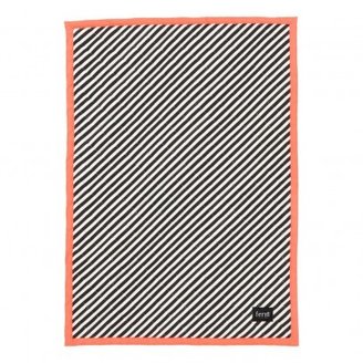 ferm LIVING Sale - Striped Quilt 100x70 cm - Neon Pink