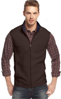 Club Room Full-Zip Fleece Vest