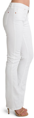 Spanx The Slim-X® Slim Boot Jeans in White