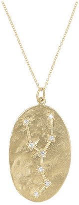Brooke Gregson Taurus 14-karat gold diamond necklace