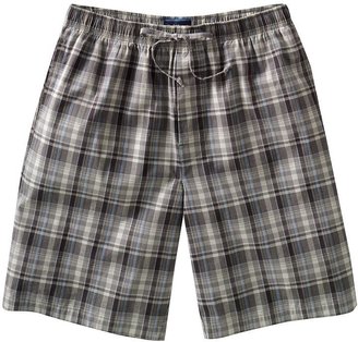 Croft and barrow® plaid sleep shorts