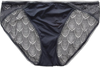 Calvin Klein Underwear Lace and stretch-mesh briefs