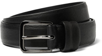 Maison Margiela Black 2.5cm Leather Belt