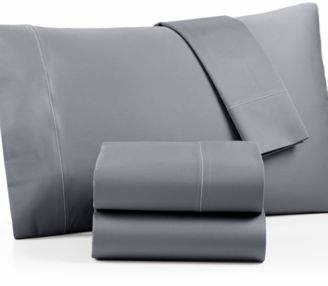 Charter Club Allure 600 Thread Count Extra Deep Pocket Cotton Sateen Sheet Set, Created for Macy's