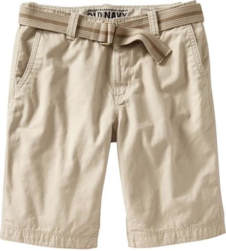 Old Navy Men's Belted Flat-Front Shorts (11 1/2")