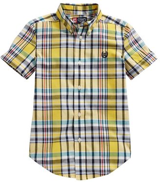 Chaps madras plaid button-down shirt - boys 4-7