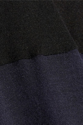 Kain Label Dayton color-block modal and silk-blend top