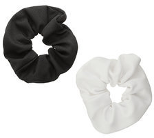 Topshop Womens Black And White Scrunchie Pack - Multi