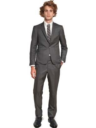 Thom Browne Twill Wool  And Silk Suit
