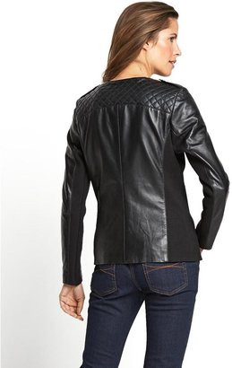 Savoir Leather Biker Jacket