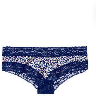 Victoria's Secret Cotton Lingerie Lace-waist Cheeky Panty