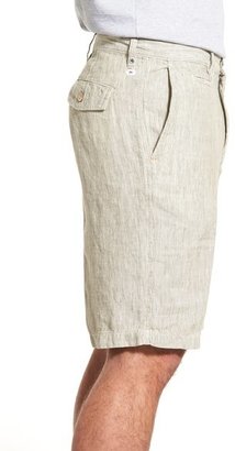 Tommy Bahama 'Line of the Times' Relaxed Fit Striped Linen Shorts