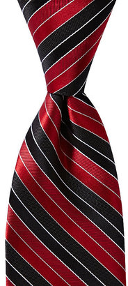 Murano Cell-Stripe Silk Tie