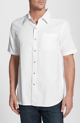 Nat Nast 'Havana' Silk Blend Short Sleeve Sport Shirt