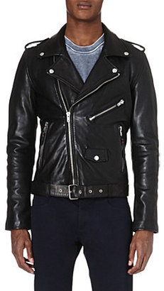 BLK DNM Slim-fit leather biker jacket - for Men