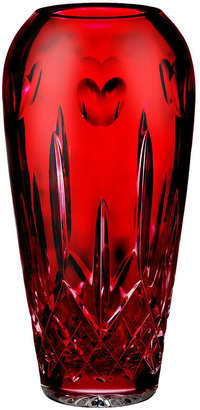 Waterford I Love Lismore" Red Bud Vase