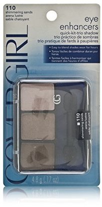 Cover Girl Eye Enhancers Quick-Kit-Trio Shadow 110 Shimmering Sands