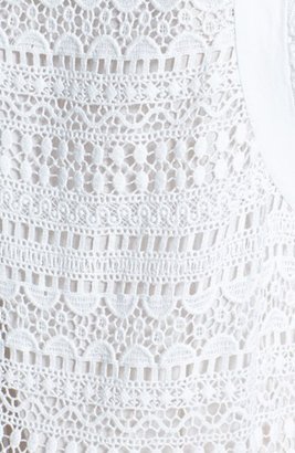 Trina Turk 'Mallory' Cotton Crochet Lace Shift Dress