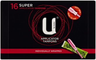 U By Kotex Super Applicator Tampons 16 pack