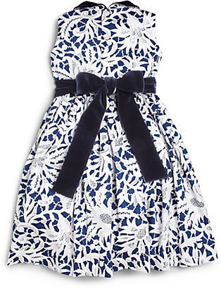 Oscar de la Renta Toddler's & Little Girl's Lace Print Dress