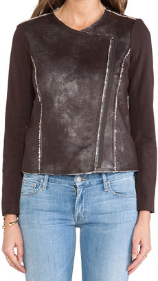 Ella Moss Riley Jacket with Faux Shearling