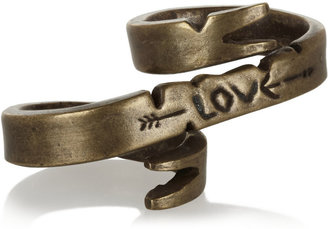 Pamela Love Venus bronze-plated banner ring