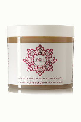 Ren Skincare + Net Sustain Moroccan Rose Otto Sugar Body Polish, 330ml - one size