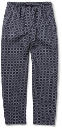 Derek Rose Arlo Printed Cotton Pyjama Trousers