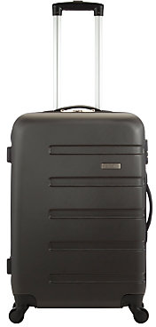 John Lewis 7733 John Lewis Basics 4-Wheel Medium Suitcase, Anthracite