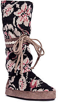 Muk Luks Jasmine Festival Tall Boot Slippers