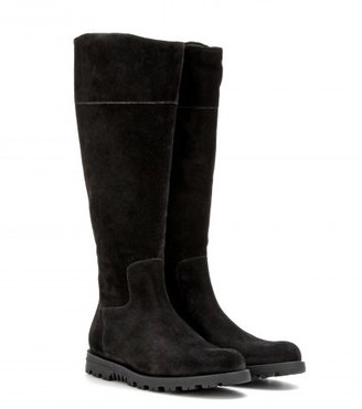 Gucci Suede Knee Boots