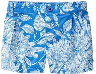 Gap Floral khaki shorts