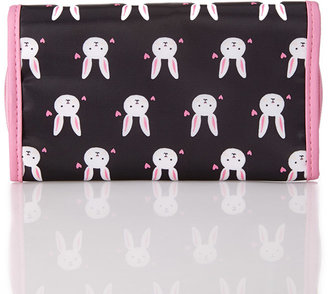 Forever 21 Bunny Print Cosmetic Bag