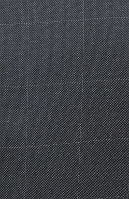 John W. Nordstrom Classic Fit Windowpane Wool Suit