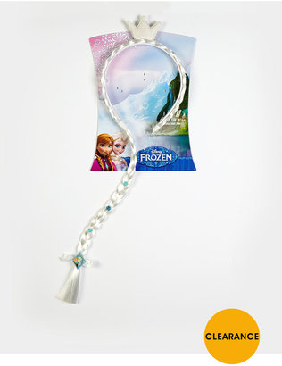 Disney Frozen Elsa Tiara Headband With Hair