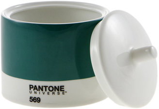 Pantone Shrub Green Bone China Sugar Pot - 569