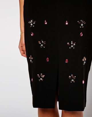 B.young Sister Jane Constellation Skirt With Embellishment