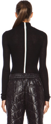 Alexander Wang T by Fitted Polyamide-Blend Turtleneck