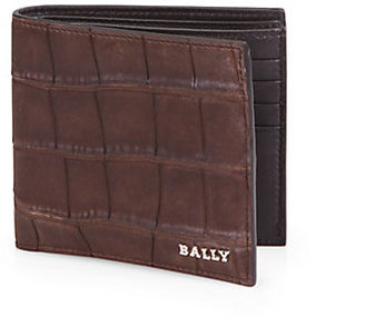 Bally Lollen Alligator Wallet