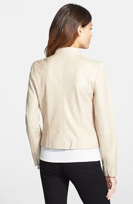 Classiques Entier Double Zip Detail Leather Jacket