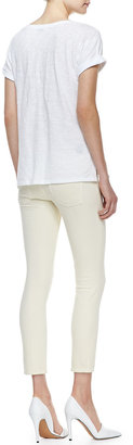 Vince Dylan Skinny Ankle Jeans, Buttercup