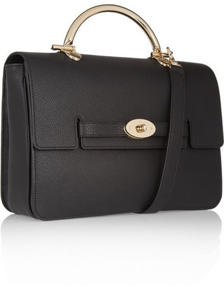 Mulberry The Bayswater Shoulder large textured-leather bag