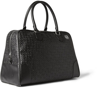 Loewe Amazona Embossed Leather Holdall Bag