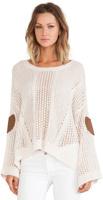 Wildfox Couture Covered in Lace Lost Sweater