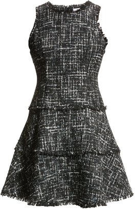 LIKELY Tweed Fit-&-Flare Mini Dress