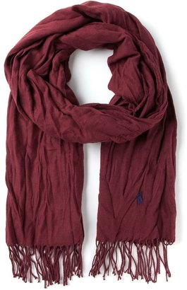 Polo Ralph Lauren fringed scarf