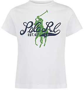 Polo Ralph Lauren Boys' Graphic Print Logo T-Shirt