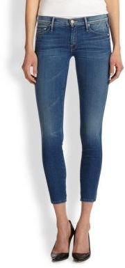 Mother The Vamp Cropped Skinny Jeans
