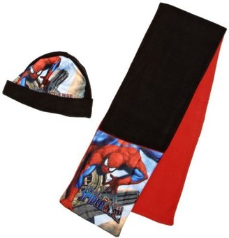 Spiderman Marvel Marvel H10F4060 Boy's Hat and Scarf Set