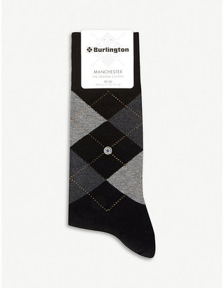 Burlington Manchester original cotton socks